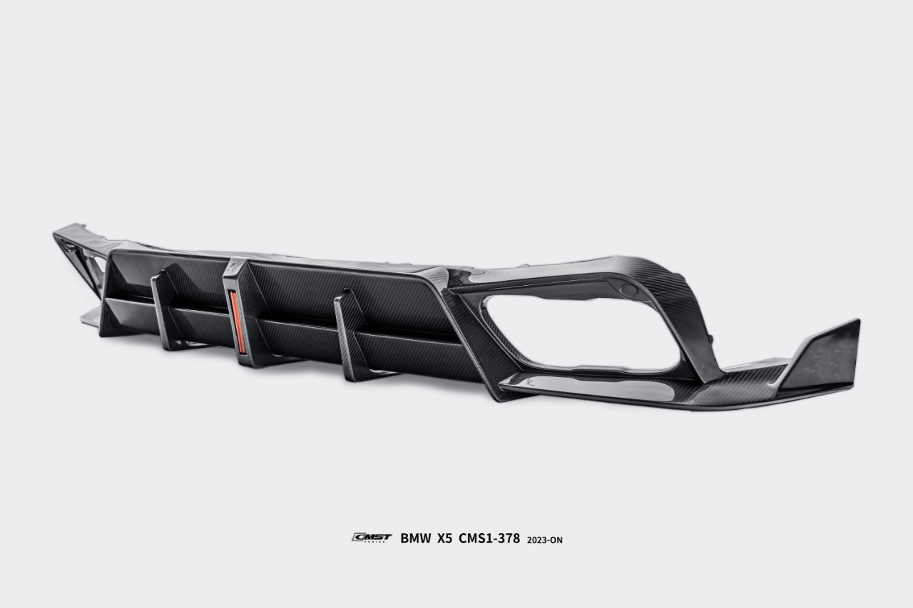 CMST - BMW X5 G05 LCI DRY CARBON FIBRE LED REAR DIFFUSER