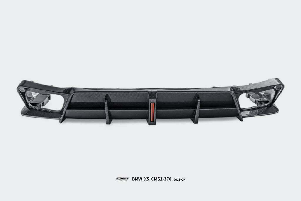 CMST - BMW X5 G05 LCI DRY CARBON FIBRE LED REAR DIFFUSER