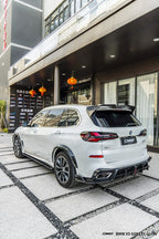 CMST - BMW X5 G05 LCI DRY CARBON FIBRE LED REAR DIFFUSER