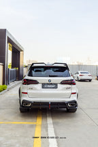 CMST - BMW X5 G05 LCI DRY CARBON FIBRE LED REAR DIFFUSER