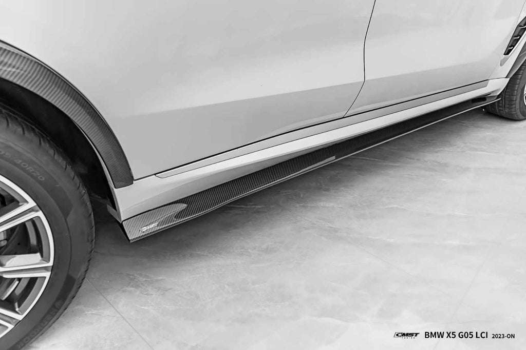CMST - BMW X5 G05 LCI DRY CARBON FIBRE SIDE SKIRTS