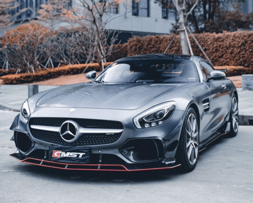 CMST - MERCEDES BENZ AMG GT GTS C190 CARBON FIBRE FRONT LIP