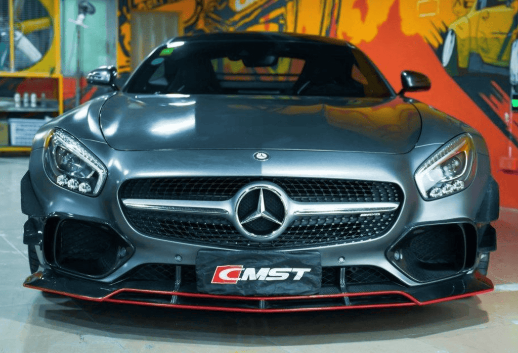 CMST - MERCEDES BENZ AMG GT GTS C190 CARBON FIBRE FRONT LIP