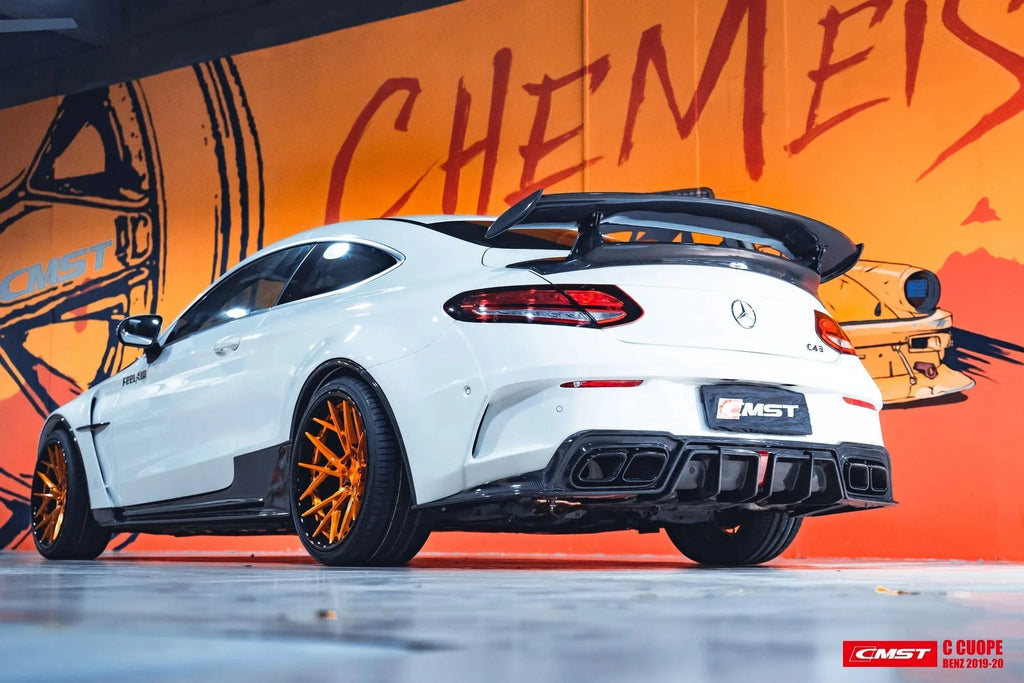 CMST - MERCEDES BENZ C COUPE W205 C43 C63 C63S CARBON FIBRE WING SPOILER