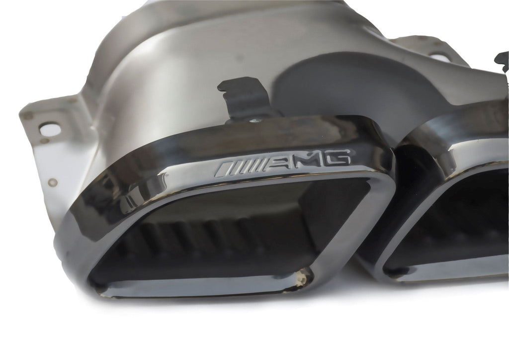 CMST - MERCEDES BENZ C300 C43 C63 CLA45 CLA35 CLA250 CARBON FIBRE EXHAUAST TIPS