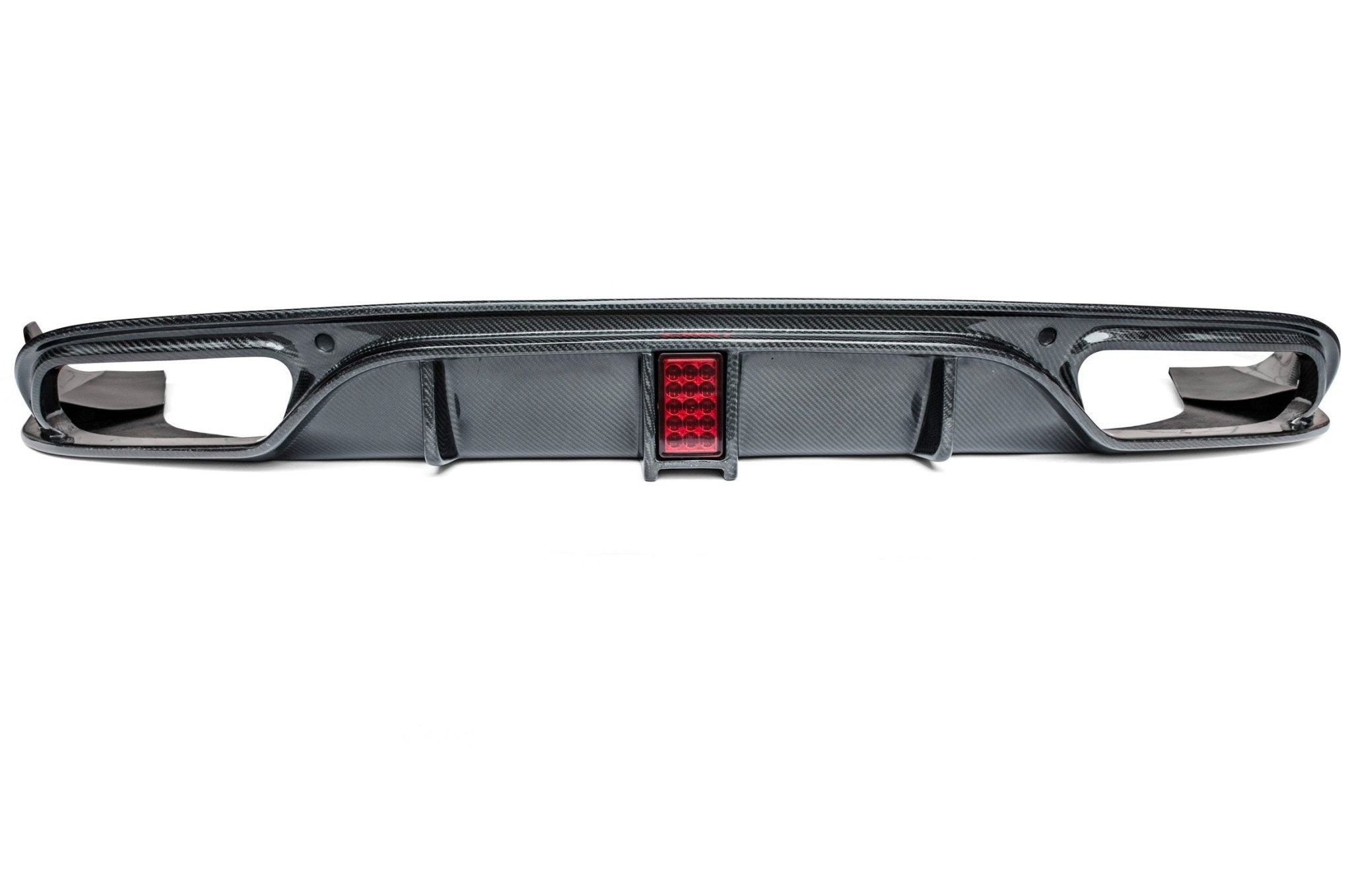 CMST - MERCEDES BENZ C63 SEDAN / COUPE W205 CARBON FIBRE REAR DIFFUSER WITH BRAKE LIGHT
