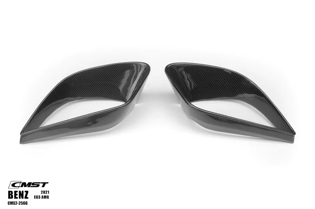 CMST - MERCEDES BENZ E63 W213 2021+ CARBON FIBRE FRONT AIR VENT INTAKES