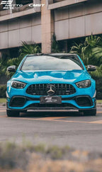 CMST - MERCEDES BENZ E63 W213 2021+ CARBON FIBRE FRONT LIP SPLITTER