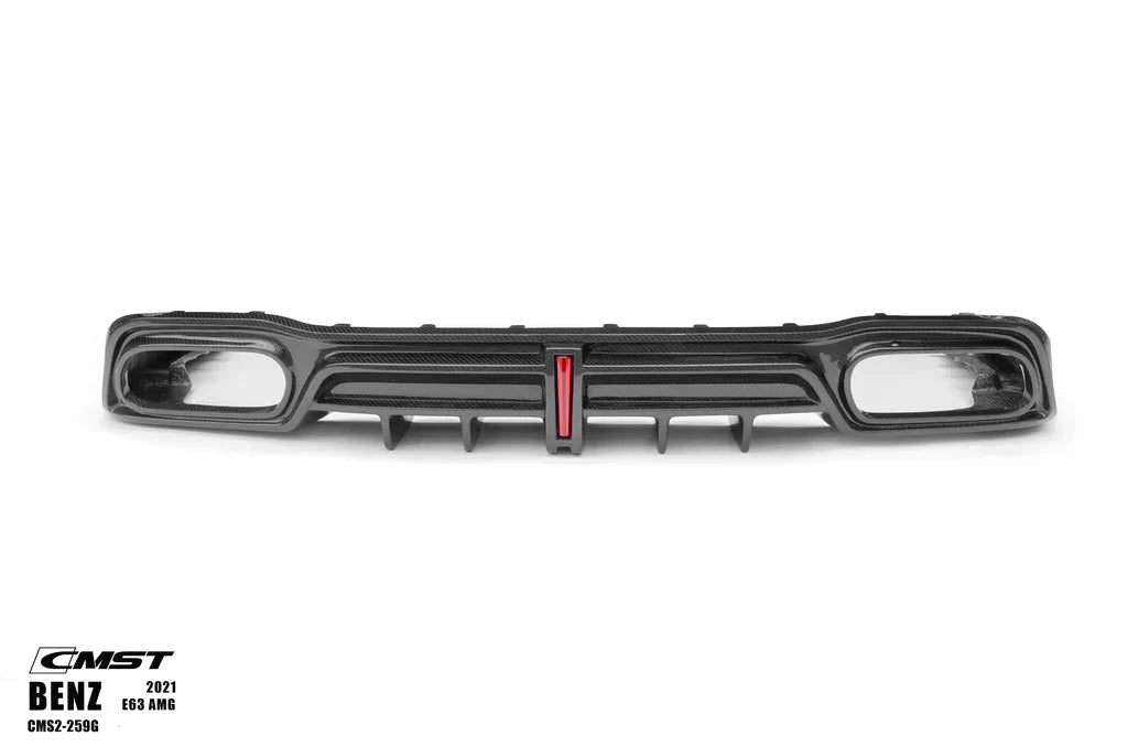 CMST - MERCEDES BENZ E63 W213 2021+ CARBON FIBRE REAR DIFFUSER