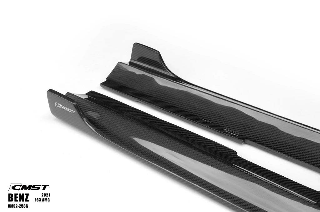 CMST - MERCEDES BENZ E63 W213 2021+ CARBON FIBRE SIDE SKIRTS