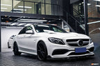 CMST - MERCEDES BENZ W205 C63 C63S CARBON FIBRE FRONT LIP