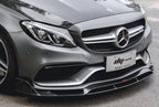 CMST - MERCEDES BENZ W205 C63 C63S CARBON FIBRE FRONT LIP