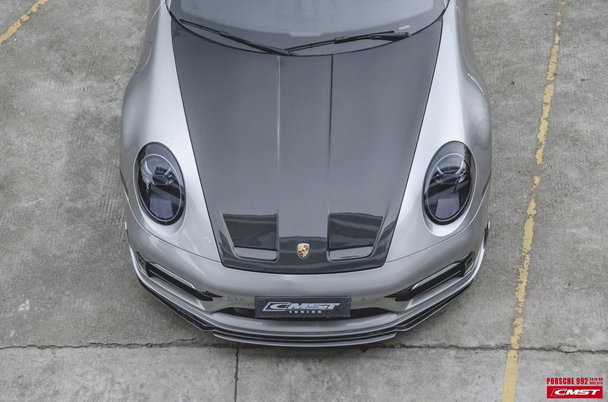 CMST - PORSCHE 911 992 2020+ CARBON FIBRE HOOD BONNET GT3 STYLE