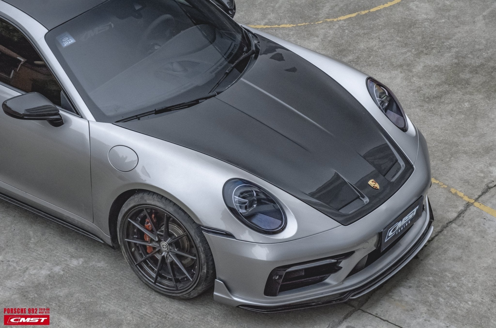 CMST - PORSCHE 911 992 2020+ CARBON FIBRE HOOD BONNET GT3 STYLE