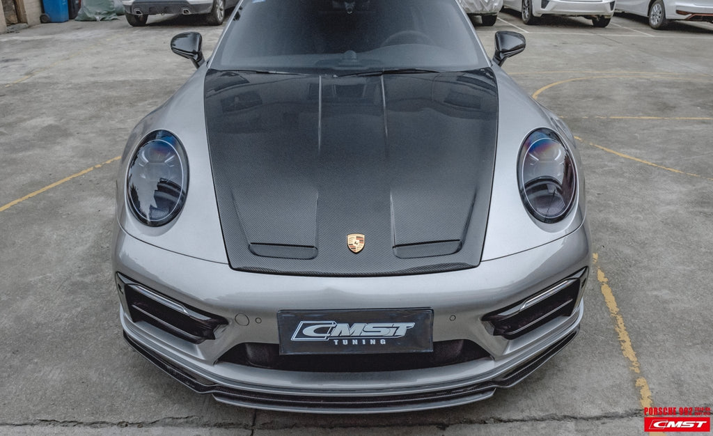 CMST - PORSCHE 911 992 2020+ CARBON FIBRE HOOD BONNET GT3 STYLE