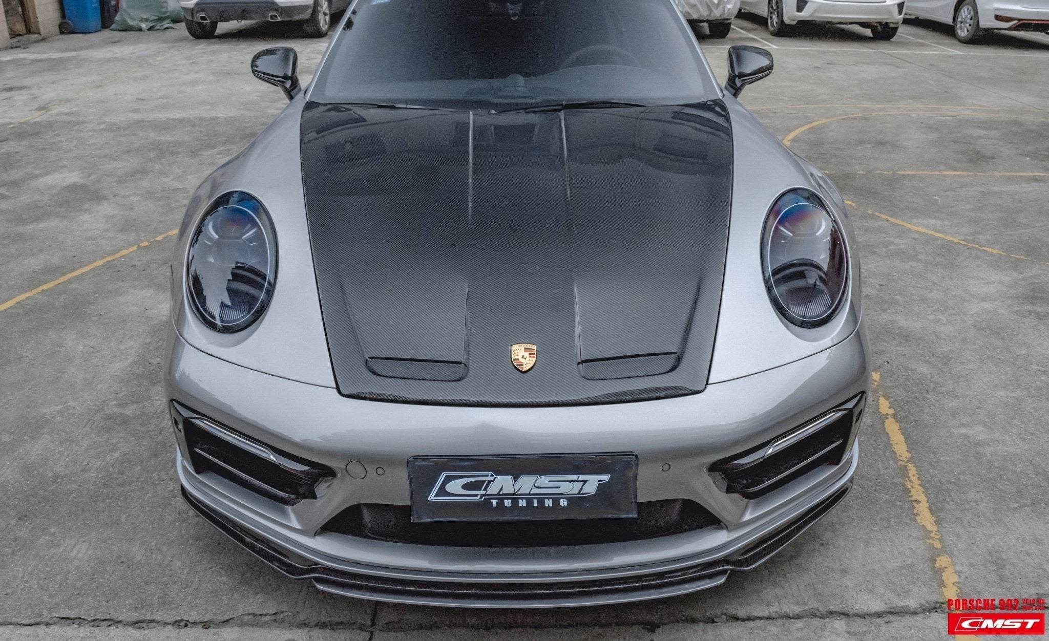 CMST - PORSCHE 911 992 2020+ CARBON FIBRE HOOD BONNET GT3 STYLE