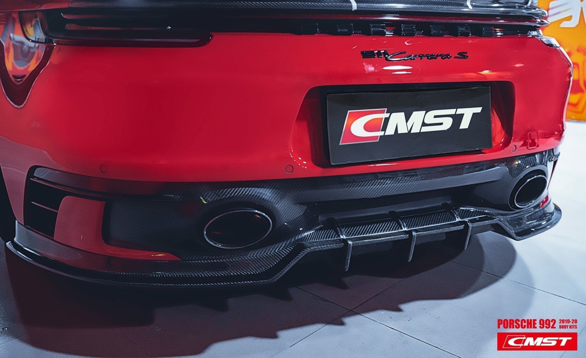 CMST - PORSCHE 911 992 2020+ CARBON FIBRE REAR DIFFUSER
