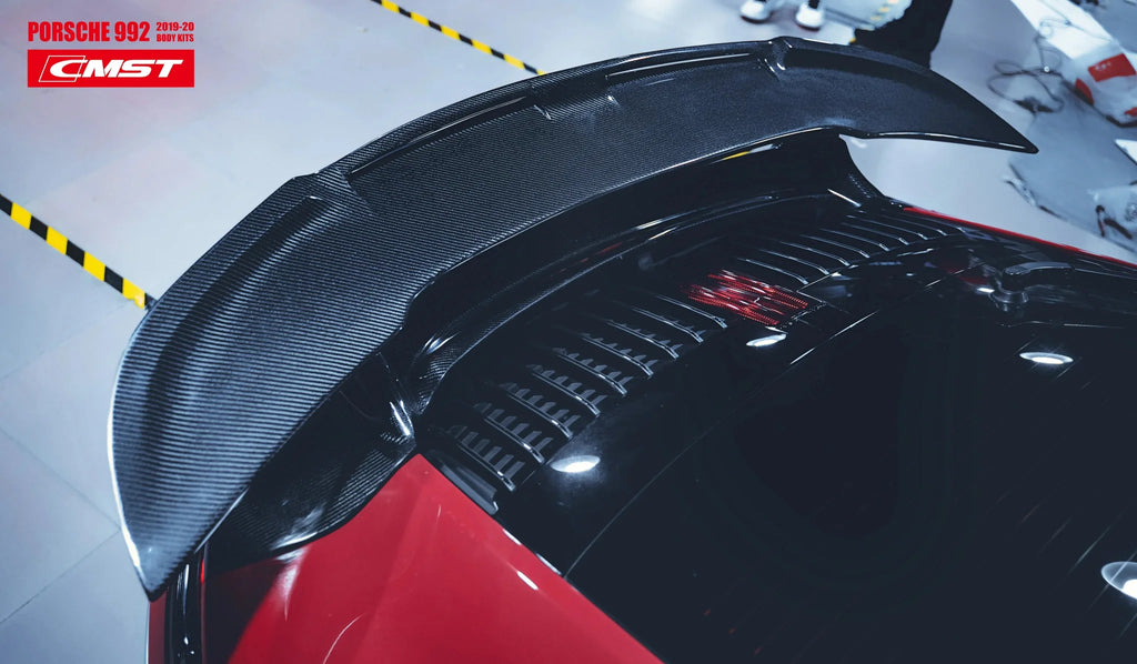 CMST - PORSCHE 911 992 2020+ CARBON FIBRE REAR SPOILER V2