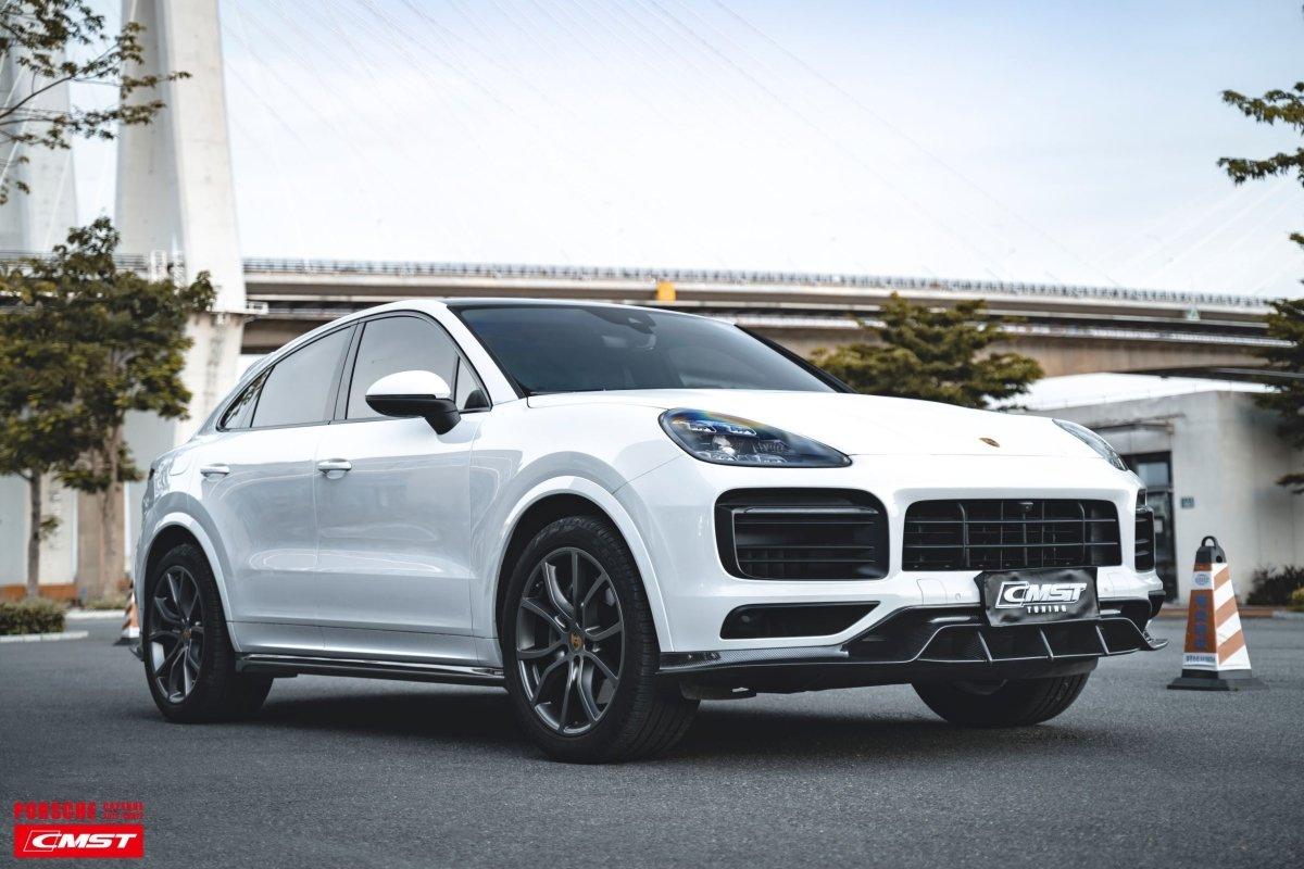 CMST - PORSCHE CAYENNE 9Y0 9Y3 CARBON FIBRE FRONT LIP