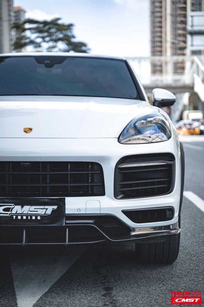 CMST - PORSCHE CAYENNE 9Y0 9Y3 CARBON FIBRE FRONT LIP