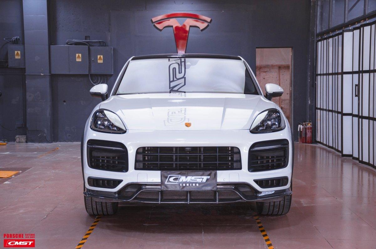 CMST - PORSCHE CAYENNE 9Y0 9Y3 CARBON FIBRE FRONT LIP