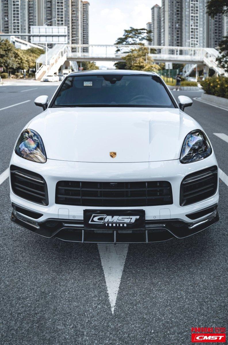 CMST - PORSCHE CAYENNE 9Y0 9Y3 CARBON FIBRE FRONT LIP