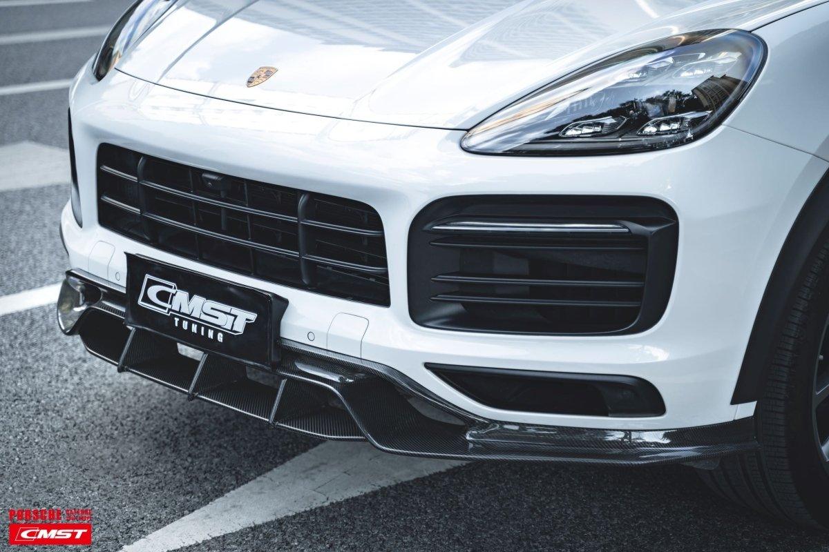 CMST - PORSCHE CAYENNE 9Y0 9Y3 CARBON FIBRE FRONT LIP