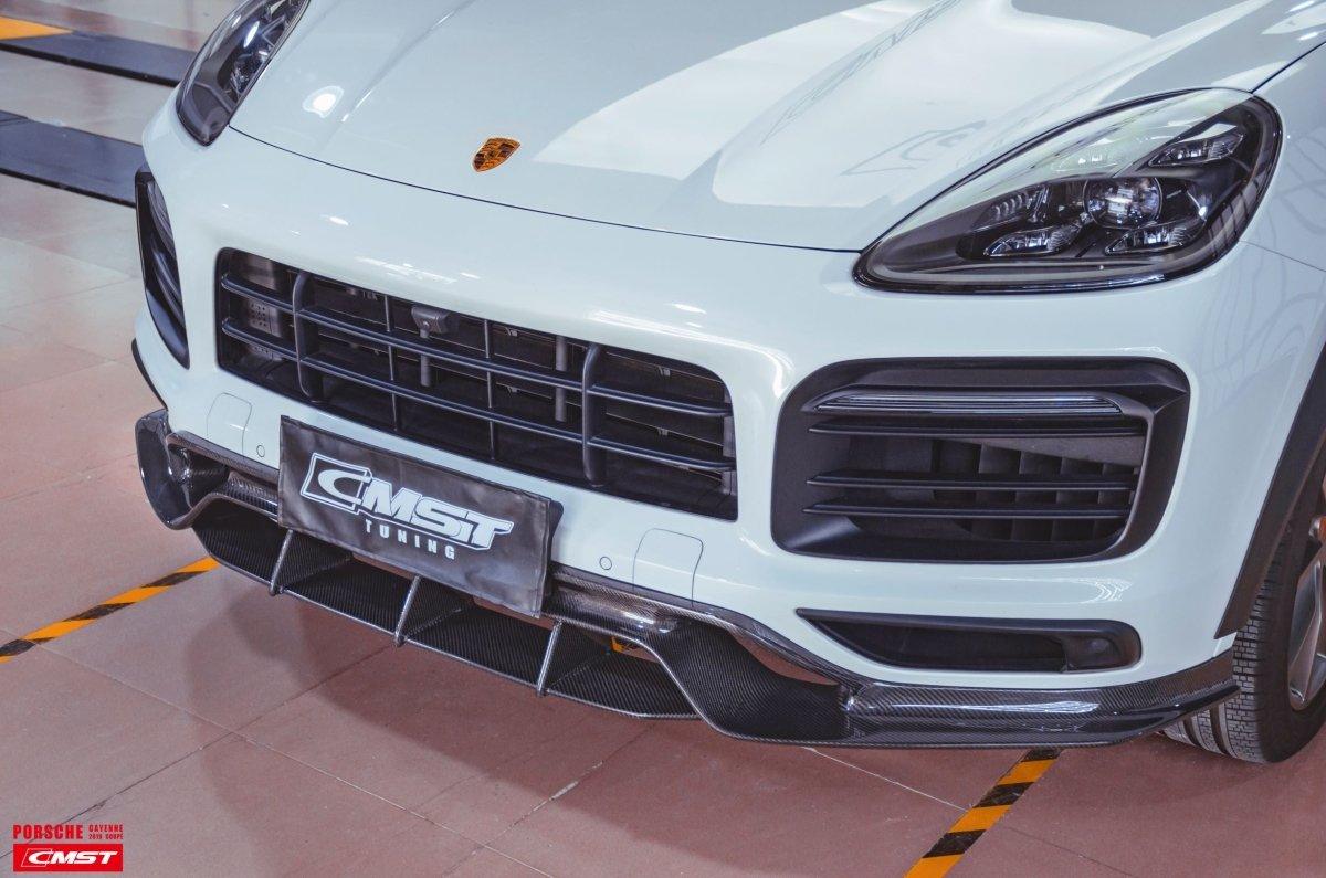 CMST - PORSCHE CAYENNE 9Y0 9Y3 CARBON FIBRE FRONT LIP