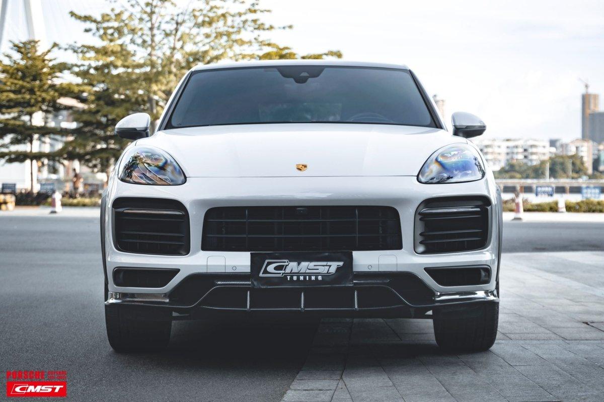 CMST - PORSCHE CAYENNE 9Y0 9Y3 CARBON FIBRE FRONT LIP
