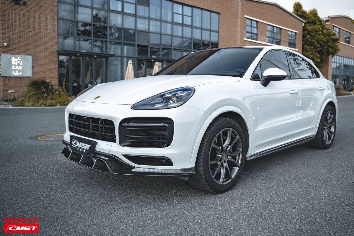 CMST - PORSCHE CAYENNE 9Y0 9Y3 CARBON FIBRE FRONT LIP