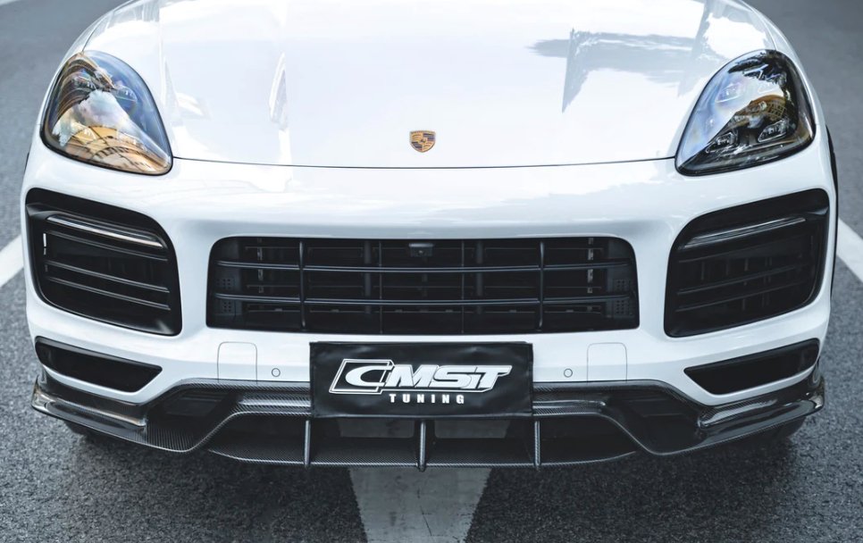 CMST - PORSCHE CAYENNE COUPE 9Y3 CARBON FIBRE FRONT LIP SPLITTER