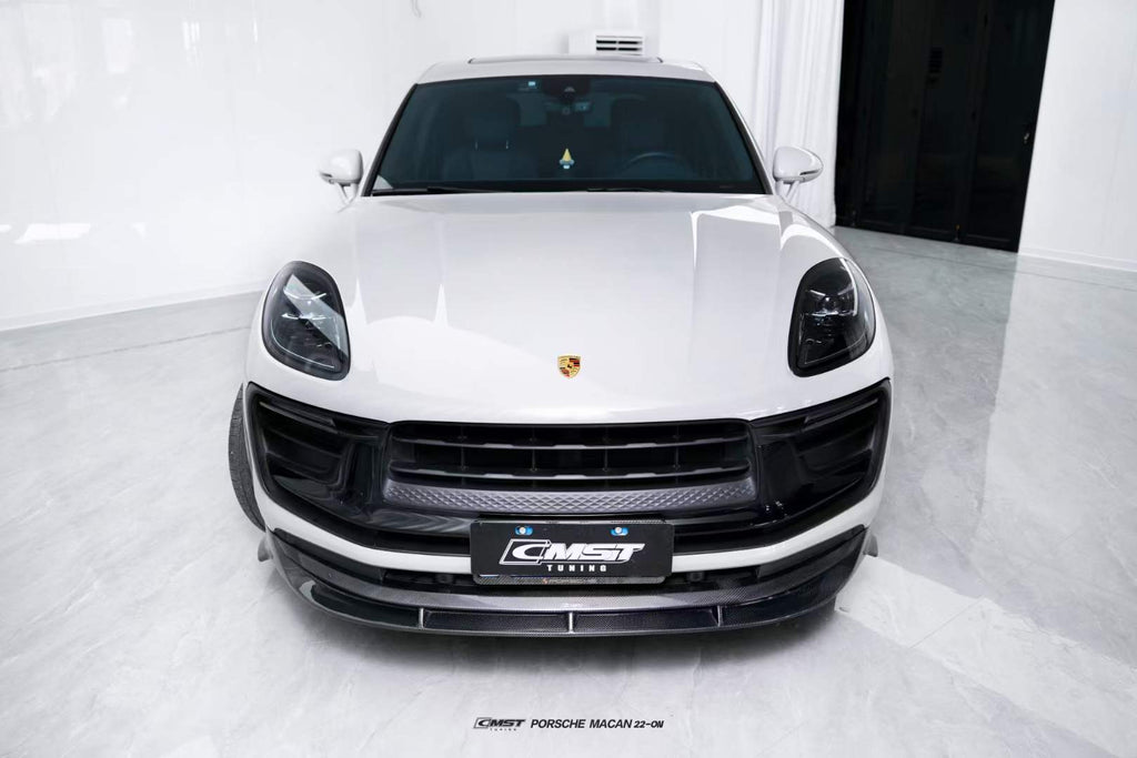 CMST - PORSCHE MACAN 2022+ DRY CARBON FIBRE FRONT LIP