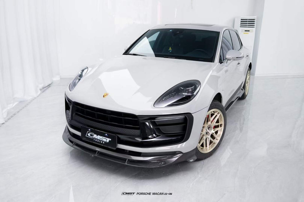 CMST - PORSCHE MACAN 2022+ DRY CARBON FIBRE FRONT LIP