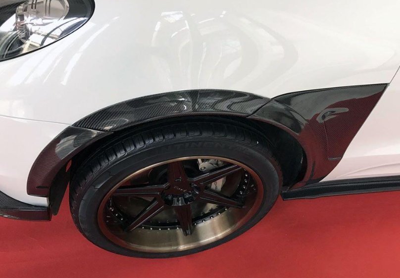 CMST - PORSCHE MACAN CARBON FIBRE FRONT FENDERS SET 2015-21