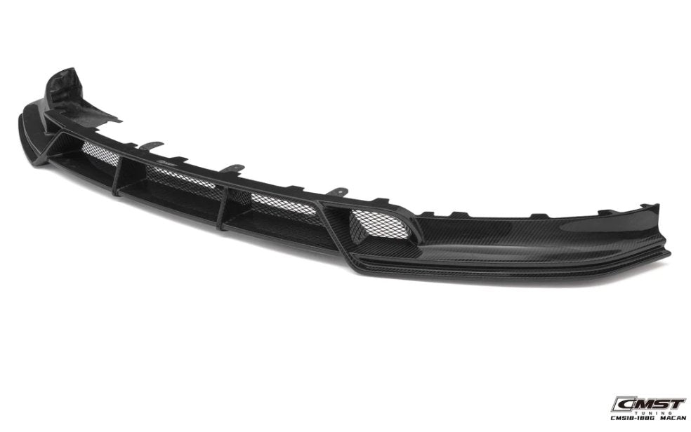 CMST - PORSCHE MACAN CARBON FIBRE FRONT LIP SPLITTER 2019-21