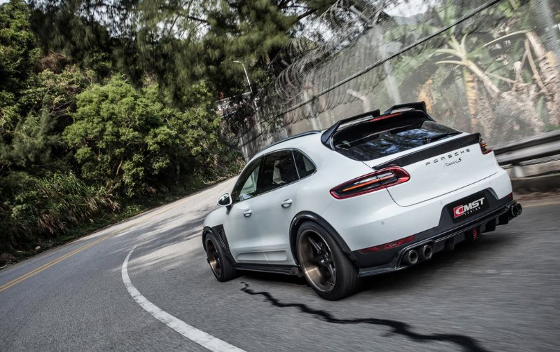 CMST - PORSCHE MACAN CARBON FIBRE REAR SPOILER 2015-21