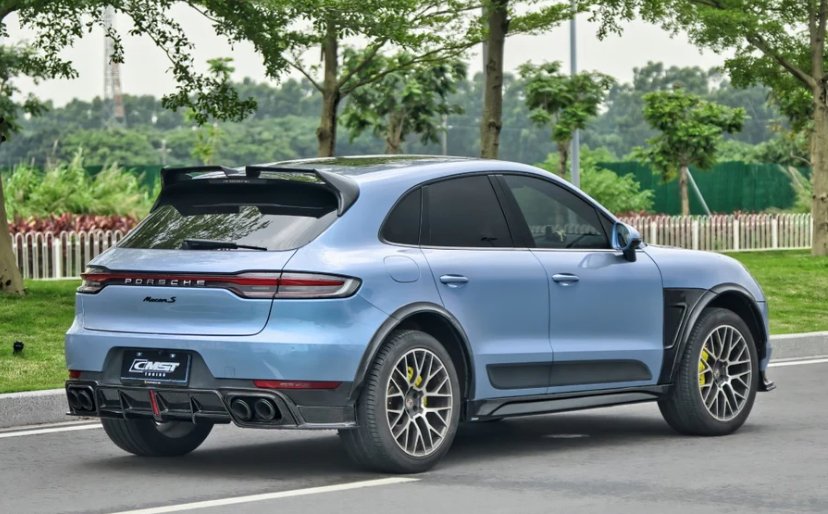 CMST - PORSCHE MACAN CARBON FIBRE SIDE SKIRTS V2