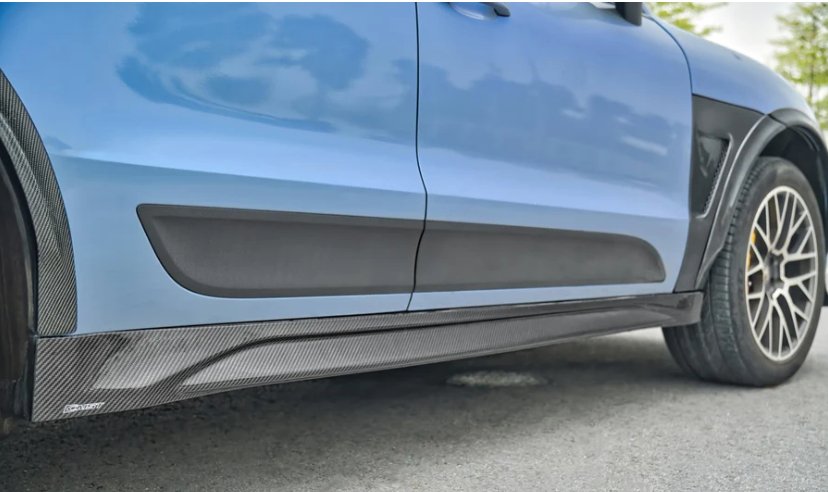 CMST - PORSCHE MACAN CARBON FIBRE SIDE SKIRTS V2