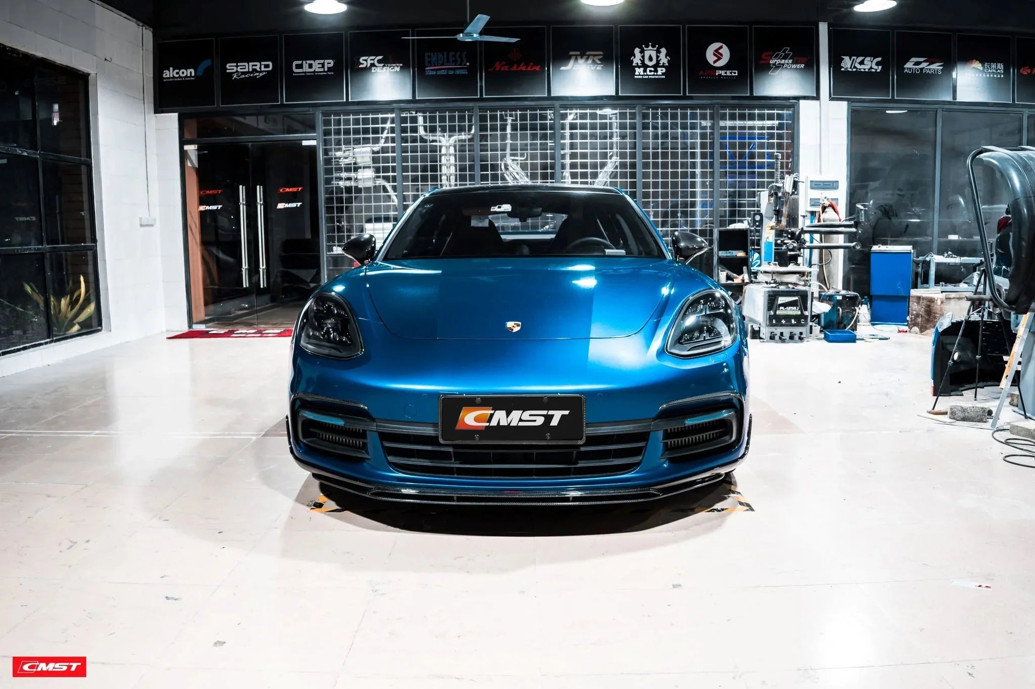 CMST - PORSCHE PANAMERA 971 / TURBO 2017-20 CARBON FIBRE FRONT LIP