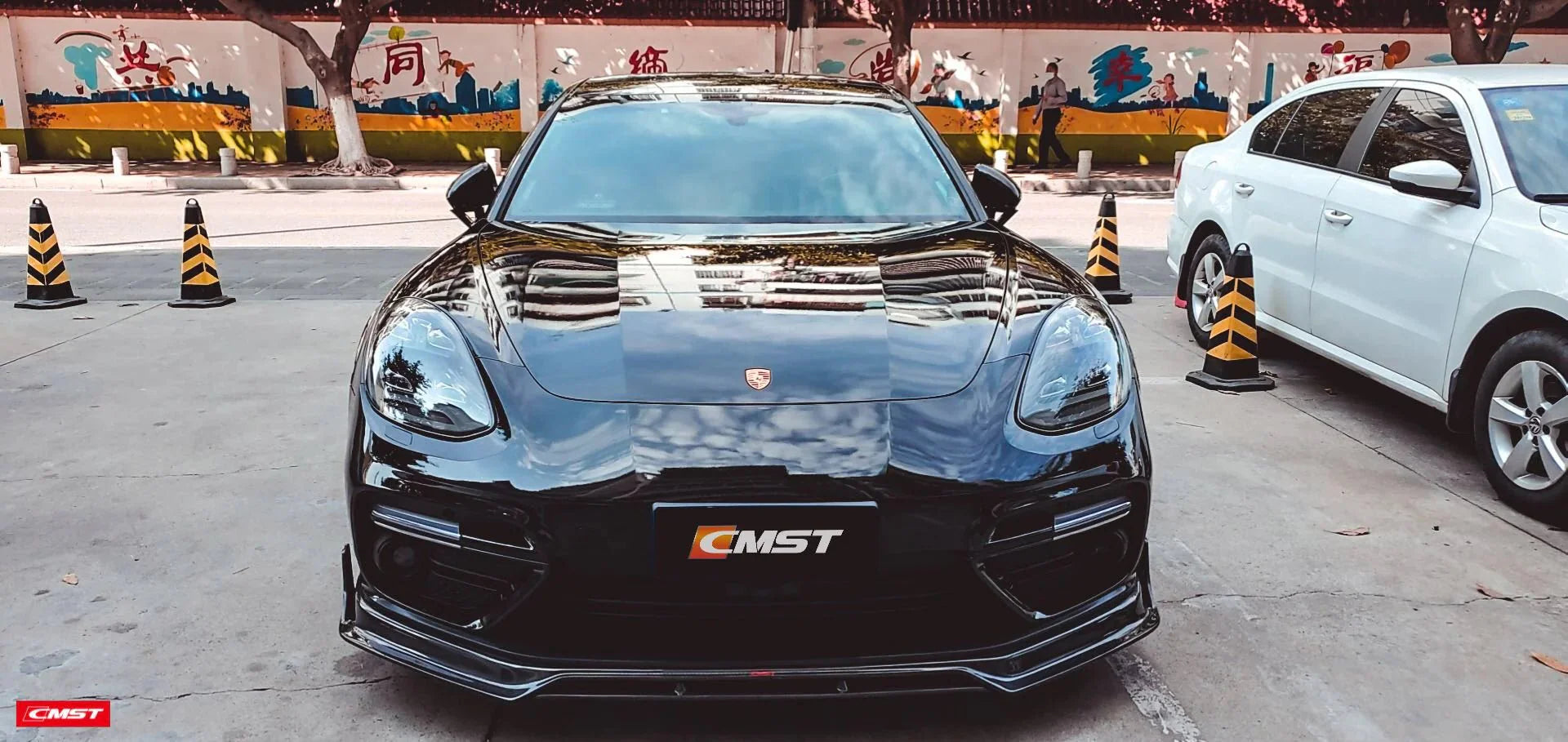 CMST - PORSCHE PANAMERA 971 / TURBO 2017-20 CARBON FIBRE FRONT LIP