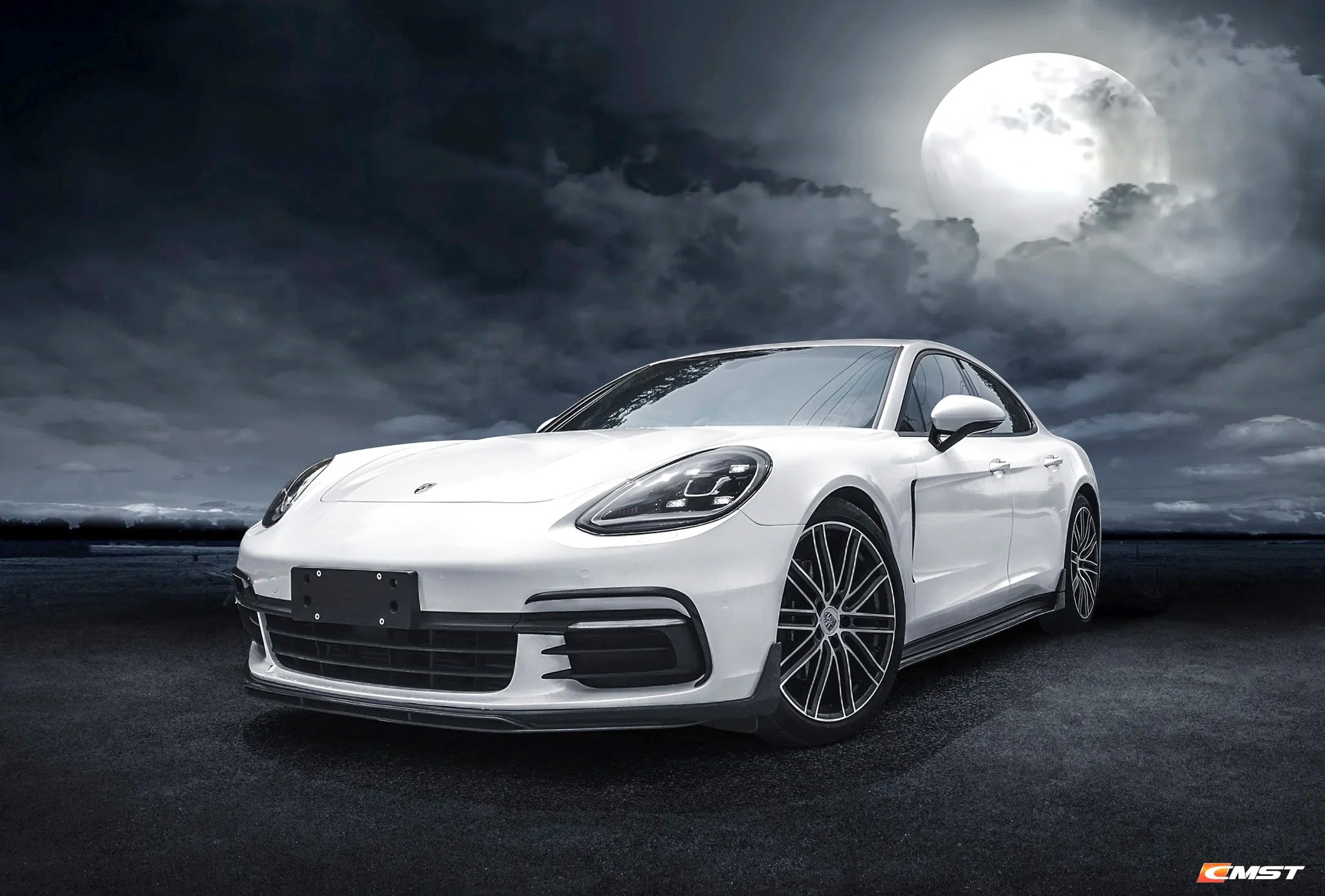 CMST - PORSCHE PANAMERA 971 / TURBO CARBON FIBRE FRONT LIP