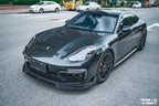 CMST - PORSCHE PANAMERA 971 / TURBO / GTS 2021-22 CARBON FIBRE FRONT LIP