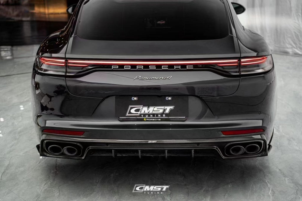 CMST - PORSCHE PANAMERA 971 TURBO / GTS CARBON FIBRE REAR DIFFUSER V1