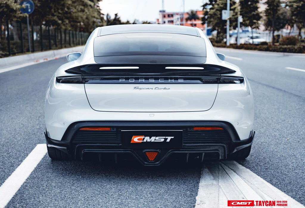 CMST - PORSCHE TAYCAN CARBON FIBRE REAR SPOILER