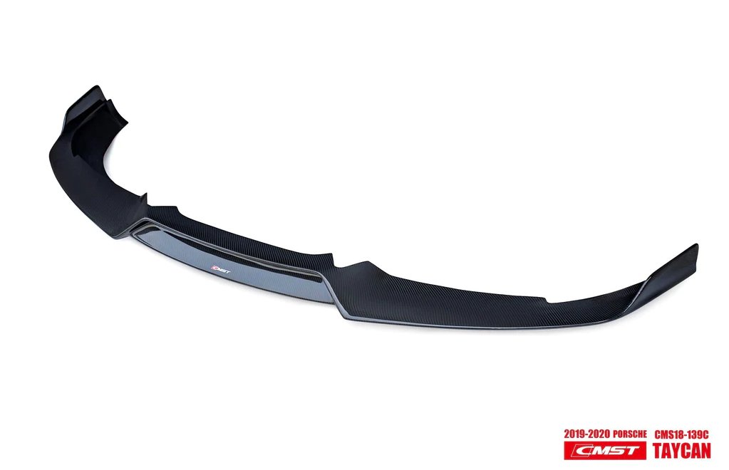 CMST - PORSCHE TAYCAN TURBO CARBON FIBRE FRONT LIP