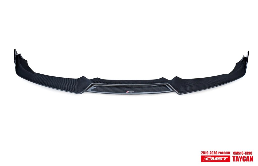 CMST - PORSCHE TAYCAN TURBO CARBON FIBRE FRONT LIP