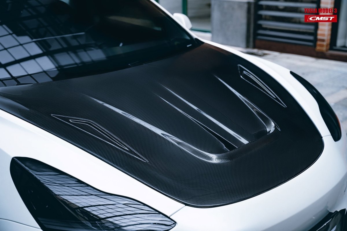 CMST - TESLA MODEL 3 CARBON FIBRE BONNET / HOOD V1
