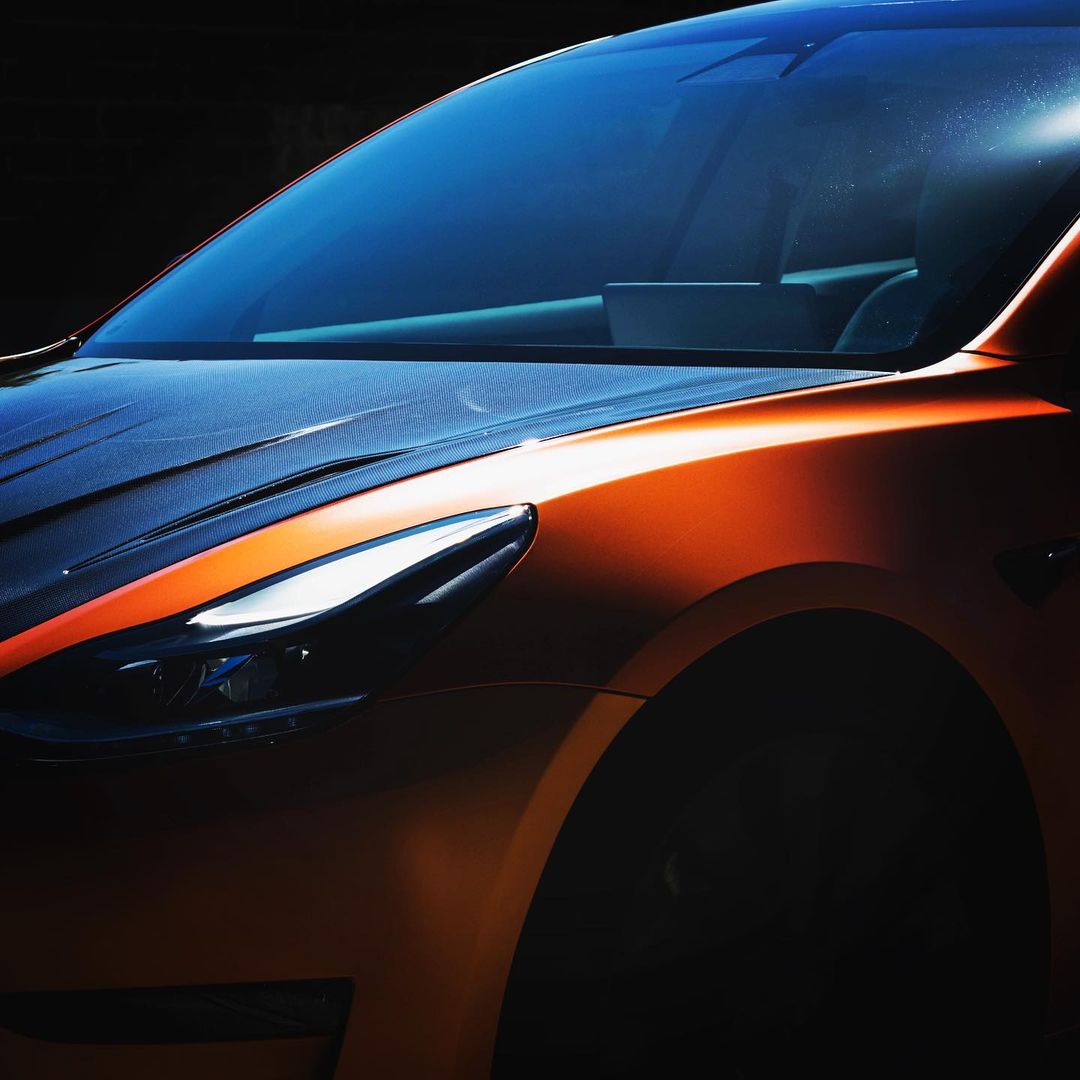 CMST - TESLA MODEL 3 CARBON FIBRE BONNET / HOOD V1
