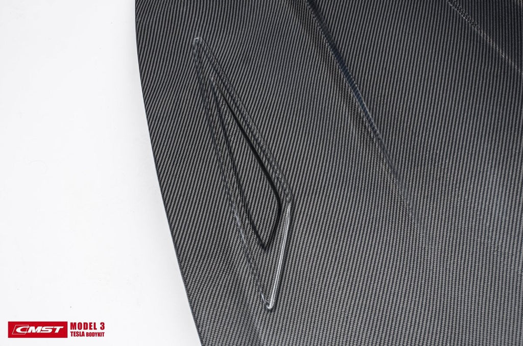 CMST - TESLA MODEL 3 CARBON FIBRE BONNET / HOOD V1