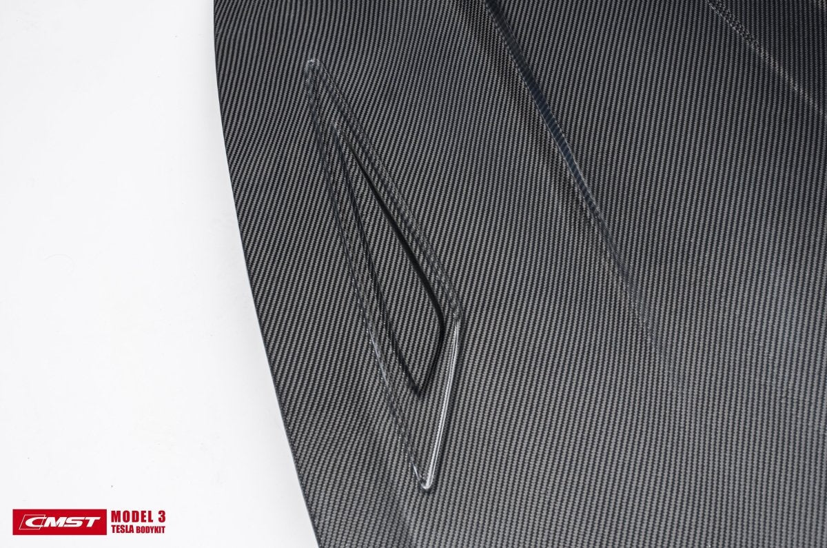 CMST - TESLA MODEL 3 CARBON FIBRE BONNET / HOOD V1